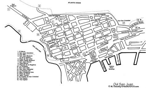 san juan street map.